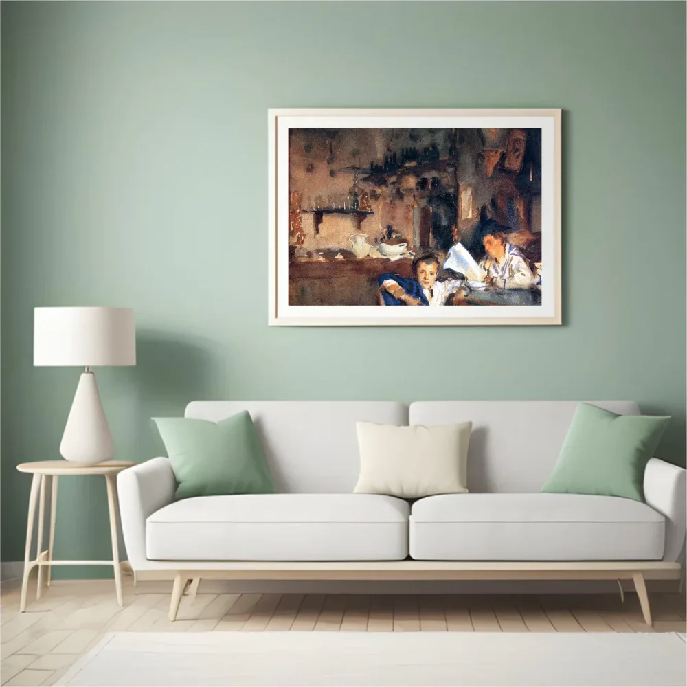 Pintar por números Interior veneciano o Interior español – foto 4