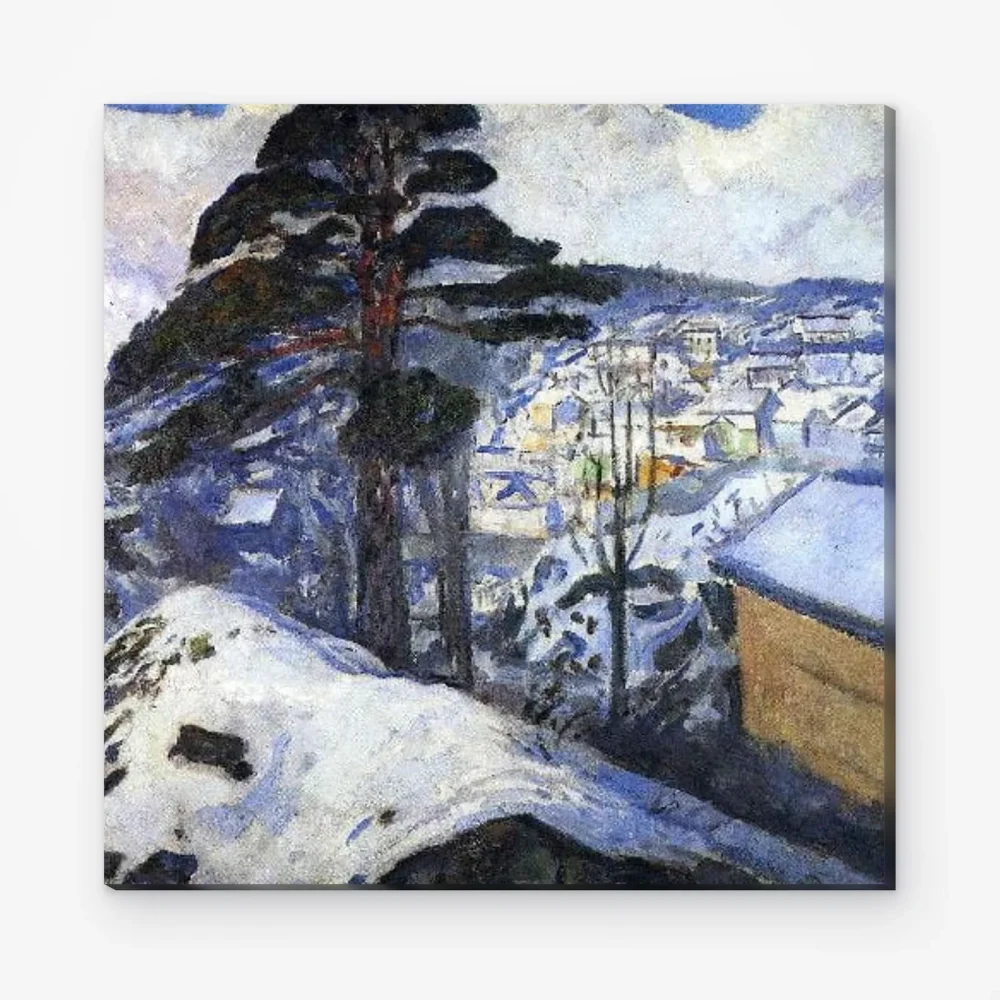 Pintar por Números - Invierno en Kragerø