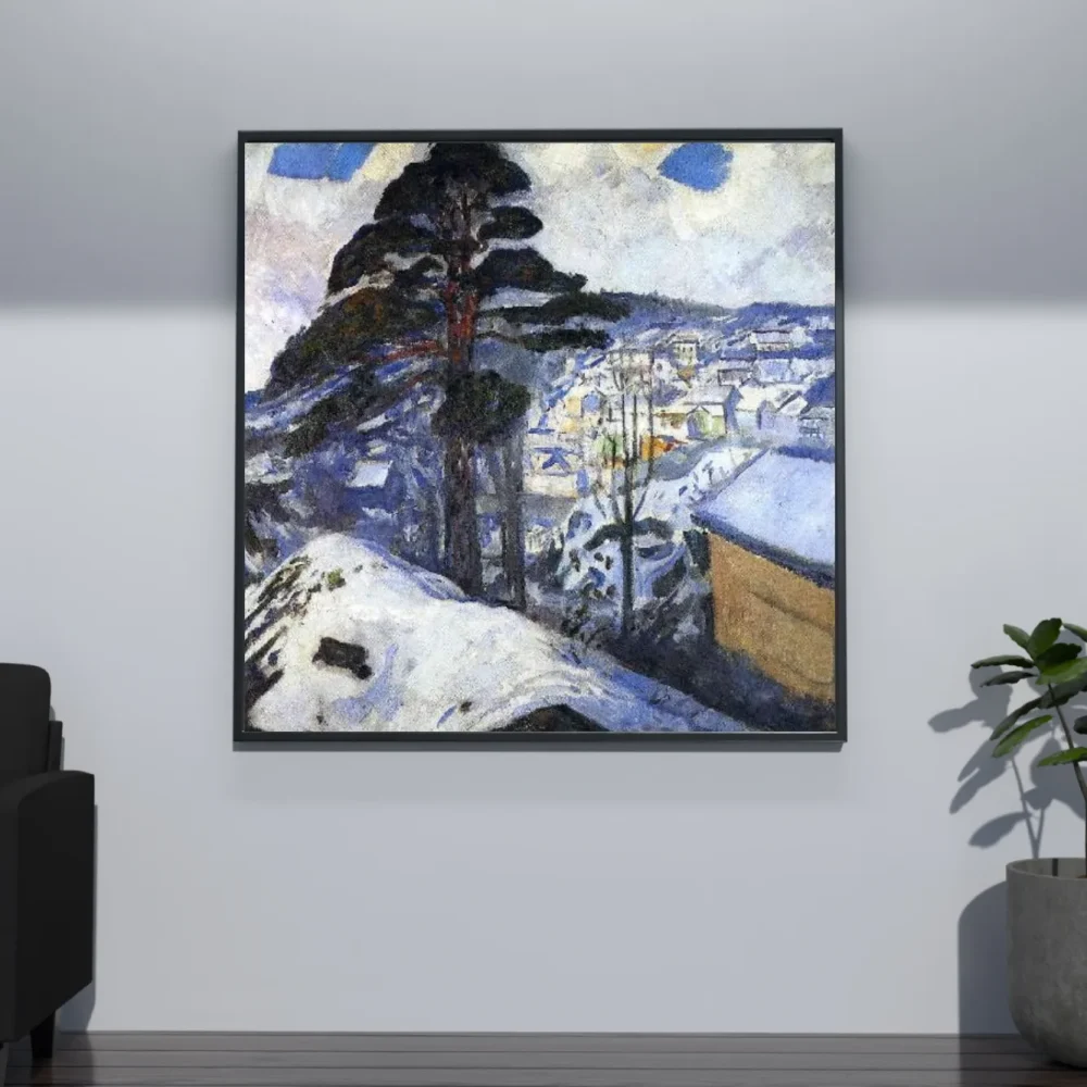 Pintar por números Invierno en Kragerø – foto 4