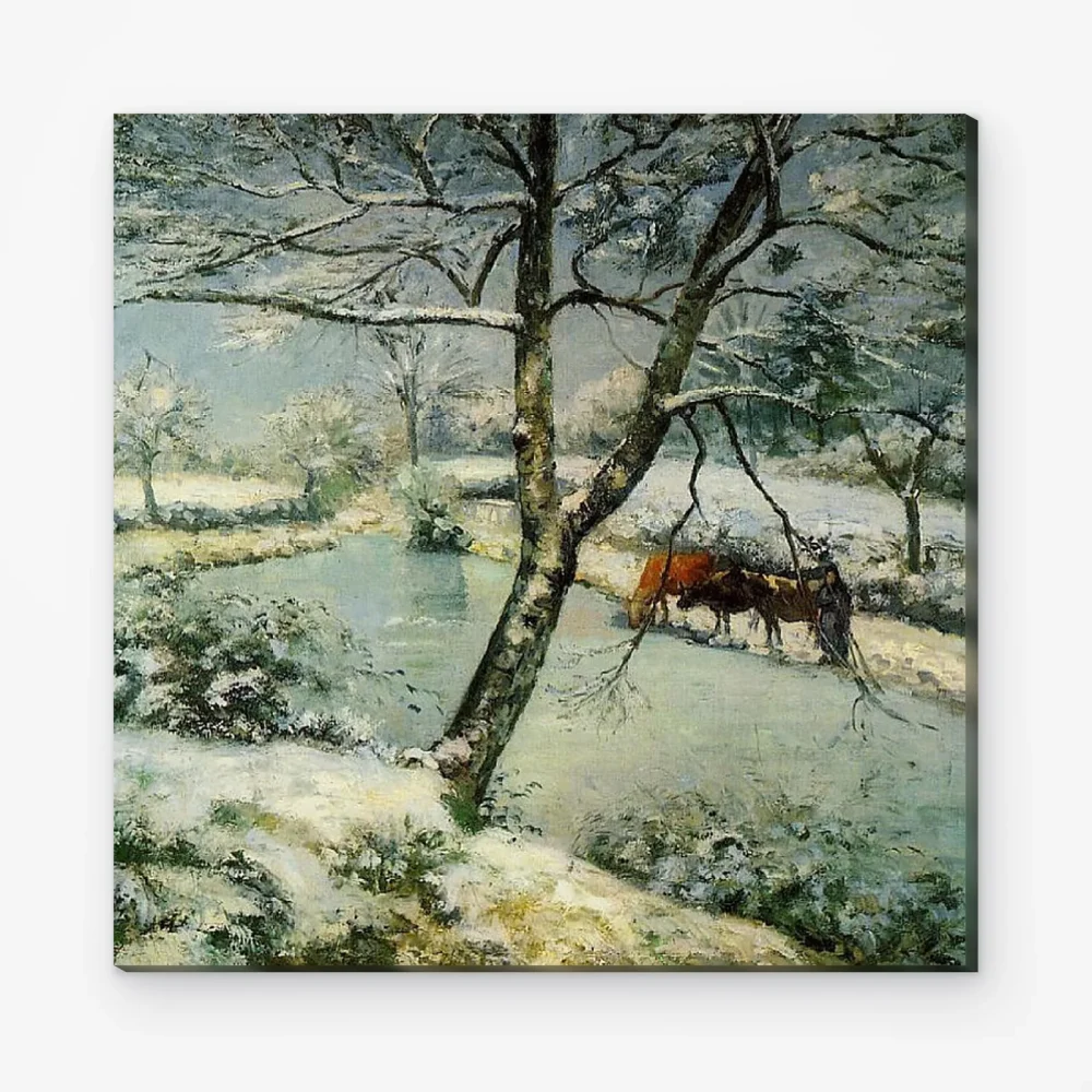 Pintar por Números - Invierno en Montfoucault