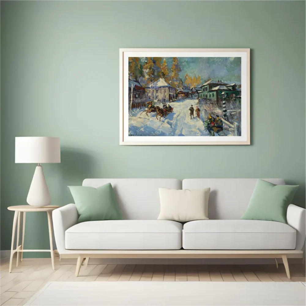 Pintar por números Invierno ruso – foto 4