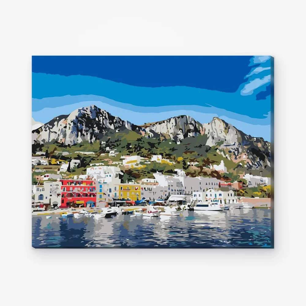 Pintar por Números - Isla de Capri, Italia 2