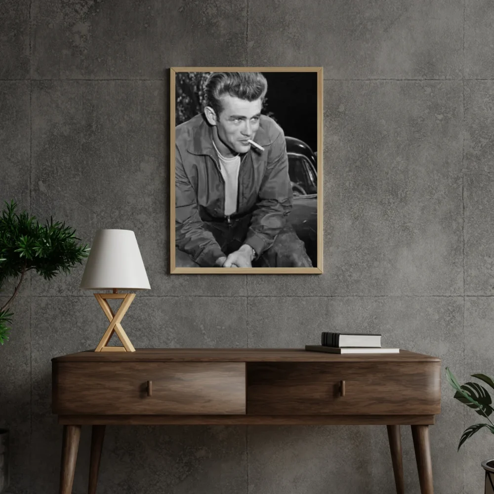 Pintar por números James Dean en blanco y negro – foto 4