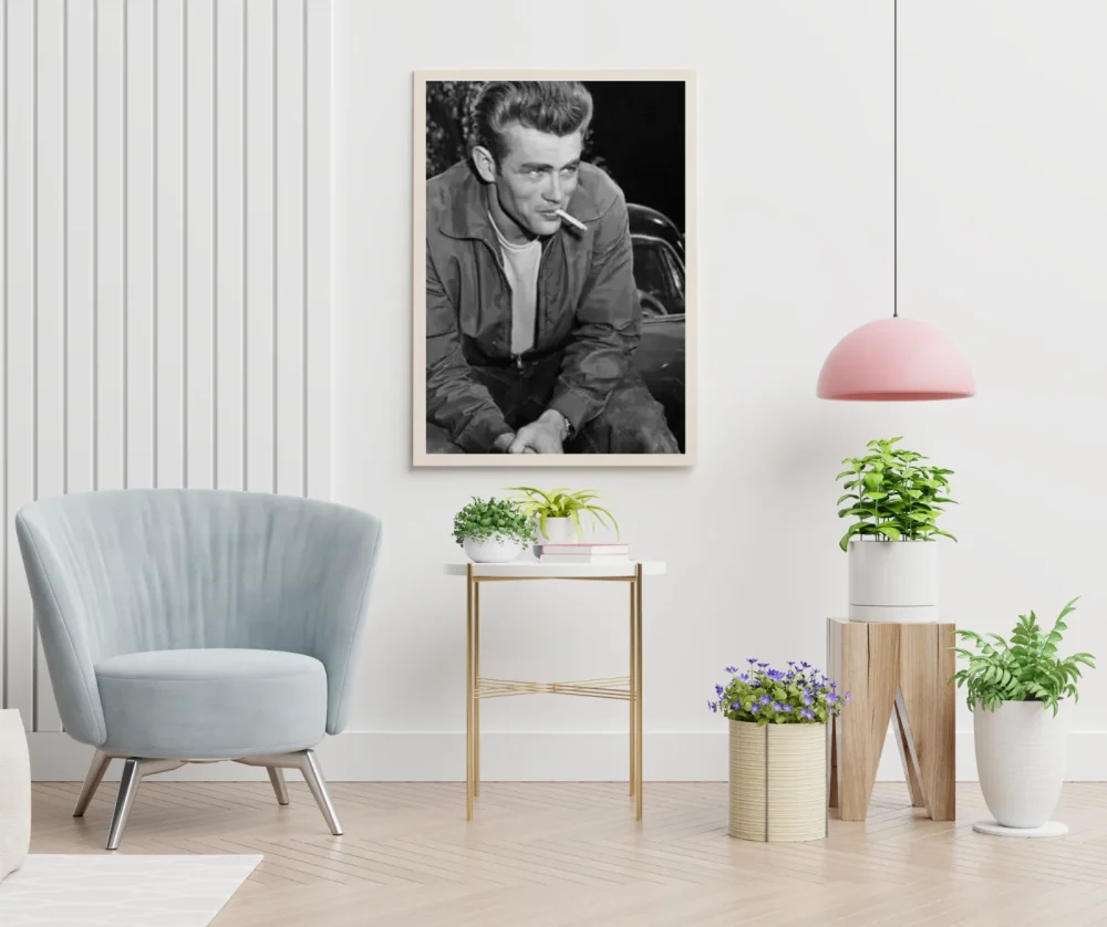 Pintar por números James Dean en blanco y negro – foto 5