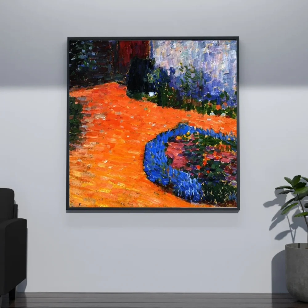 Pintar por números Jardín de Andreas en Carantec – foto 4