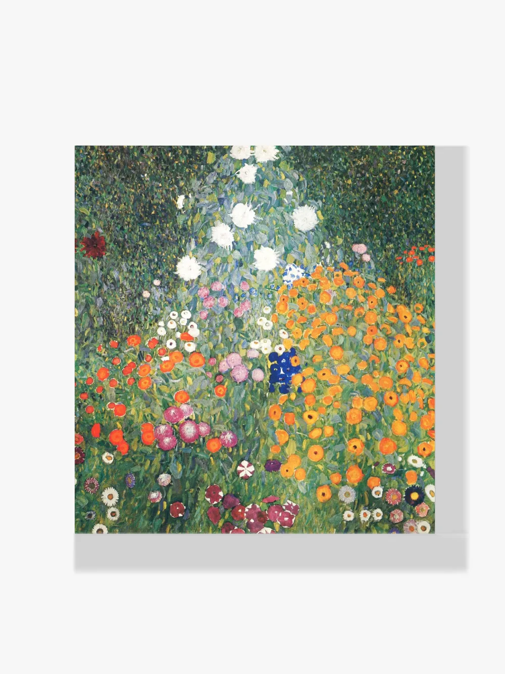 Pintar por números Jardín de flores - Gustav Klimt