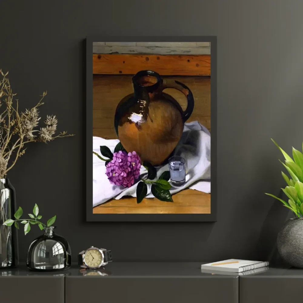Pintar por números Jarra con hortensias – foto 3