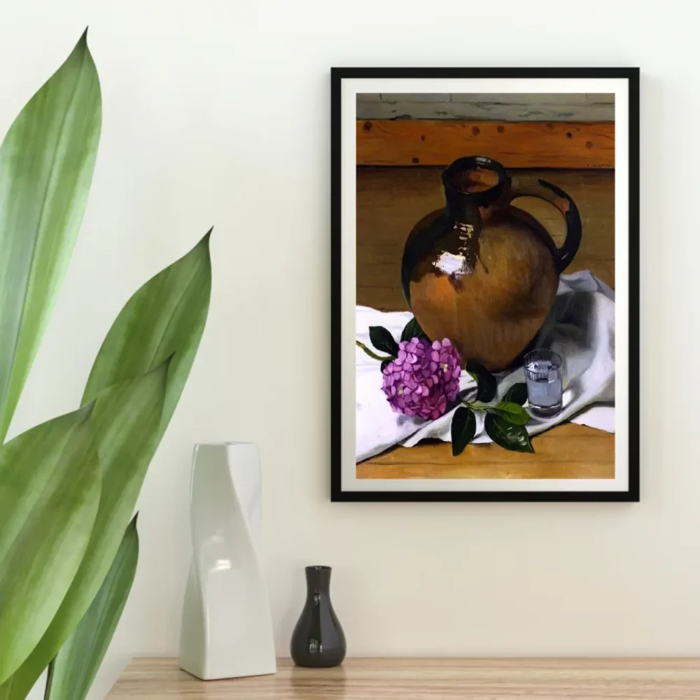 Pintar por números Jarra con hortensias – foto 4