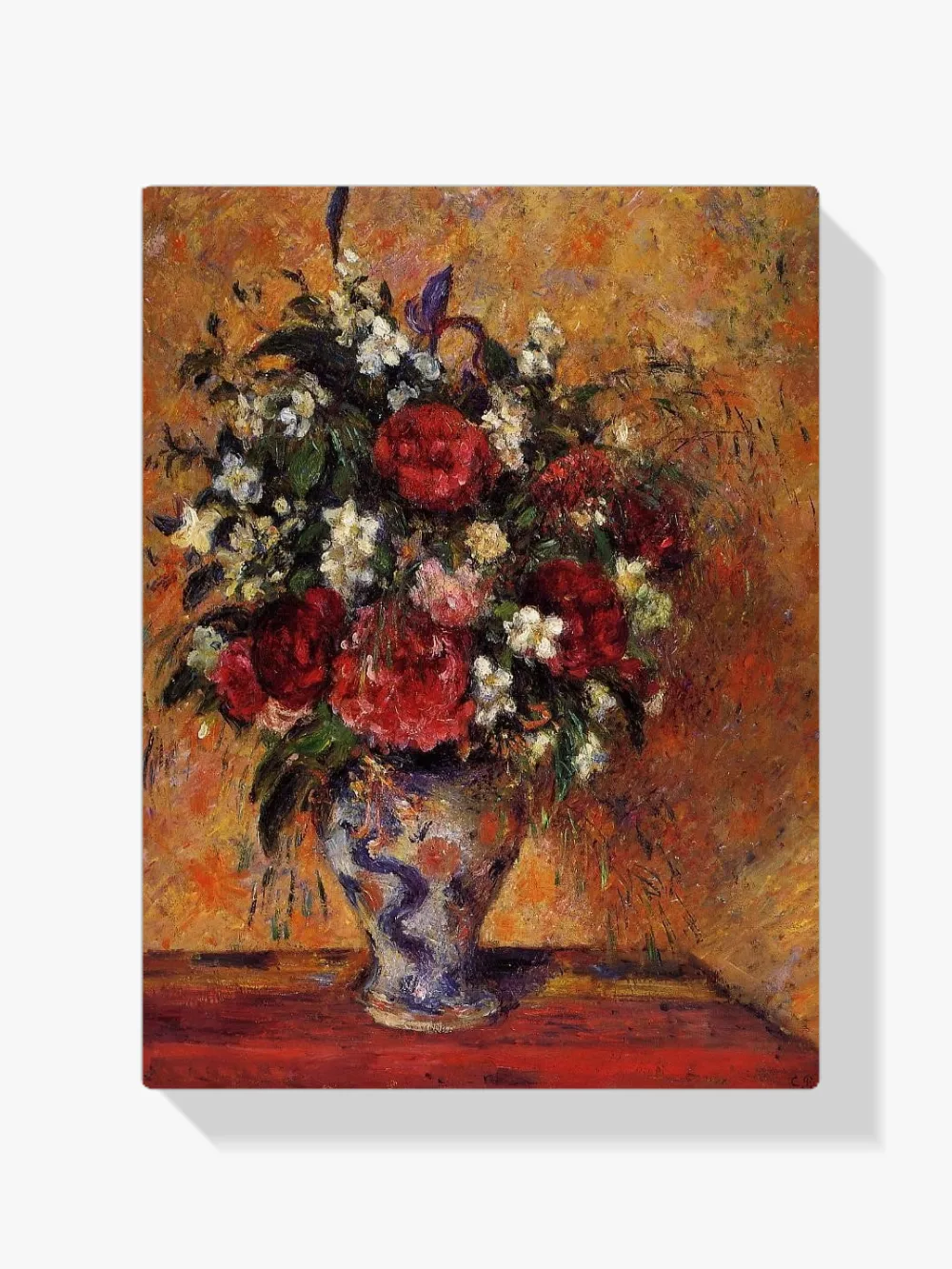 Pintar por números Jarrón con flores