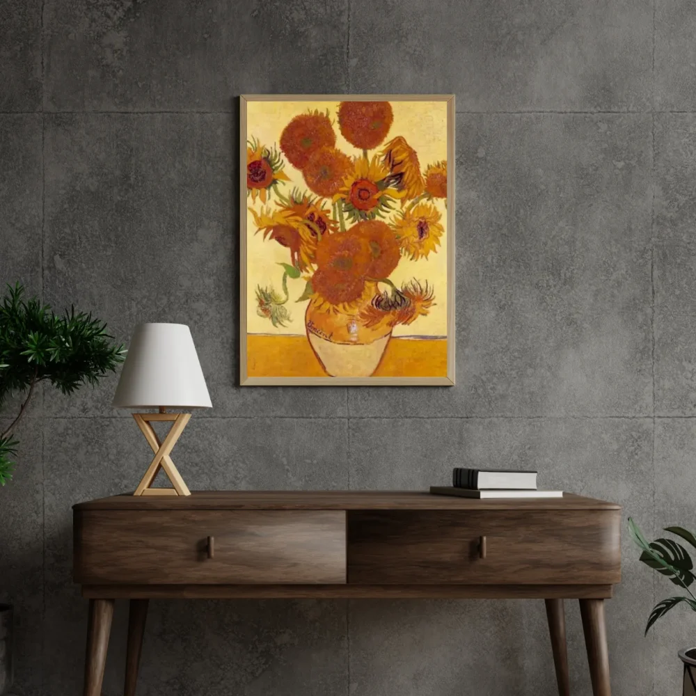Pintar por números Jarrón con quince girasoles de Van Gogh – foto 4