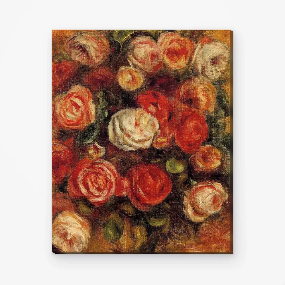 Pintar por Números - Jarrón con rosas