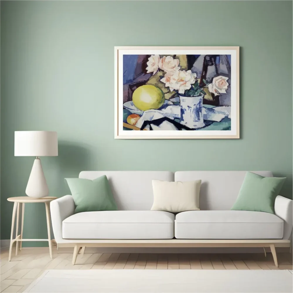 Pintar por números Jarroncito azul y blanco – foto 4