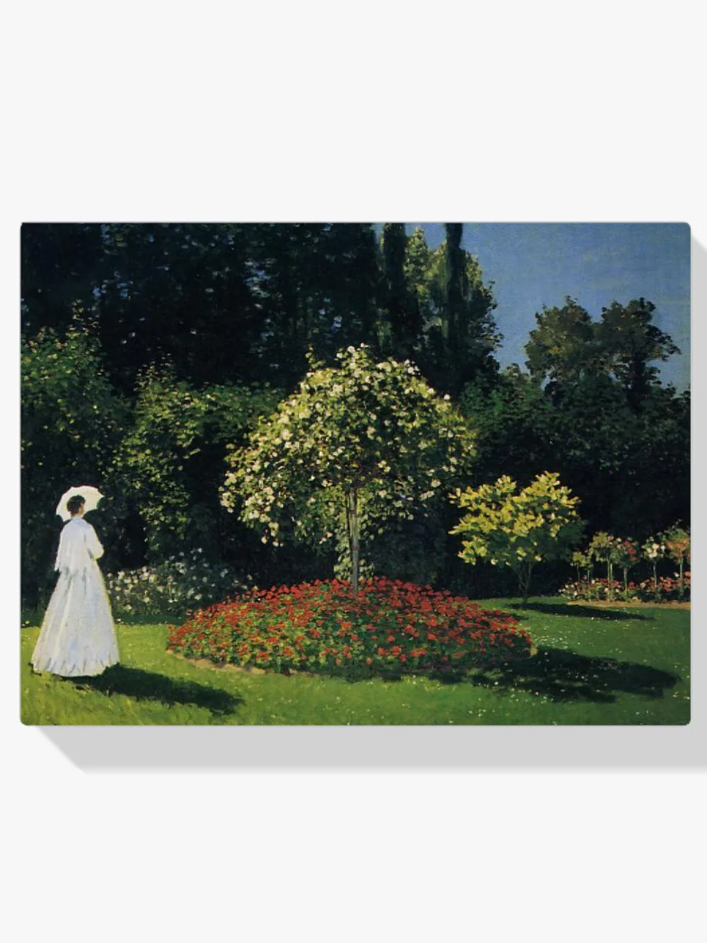 Pintar por números Jeanne-Marguerite Lecadre en el jardín