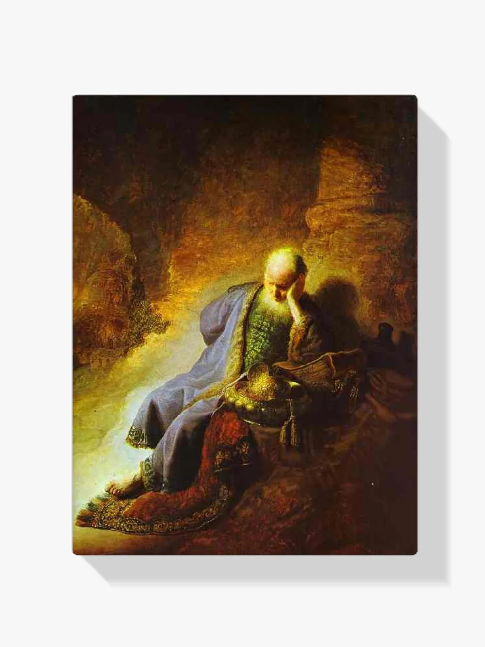 Pintar por números Jeremías lamenta la destrucción de Jerusalén