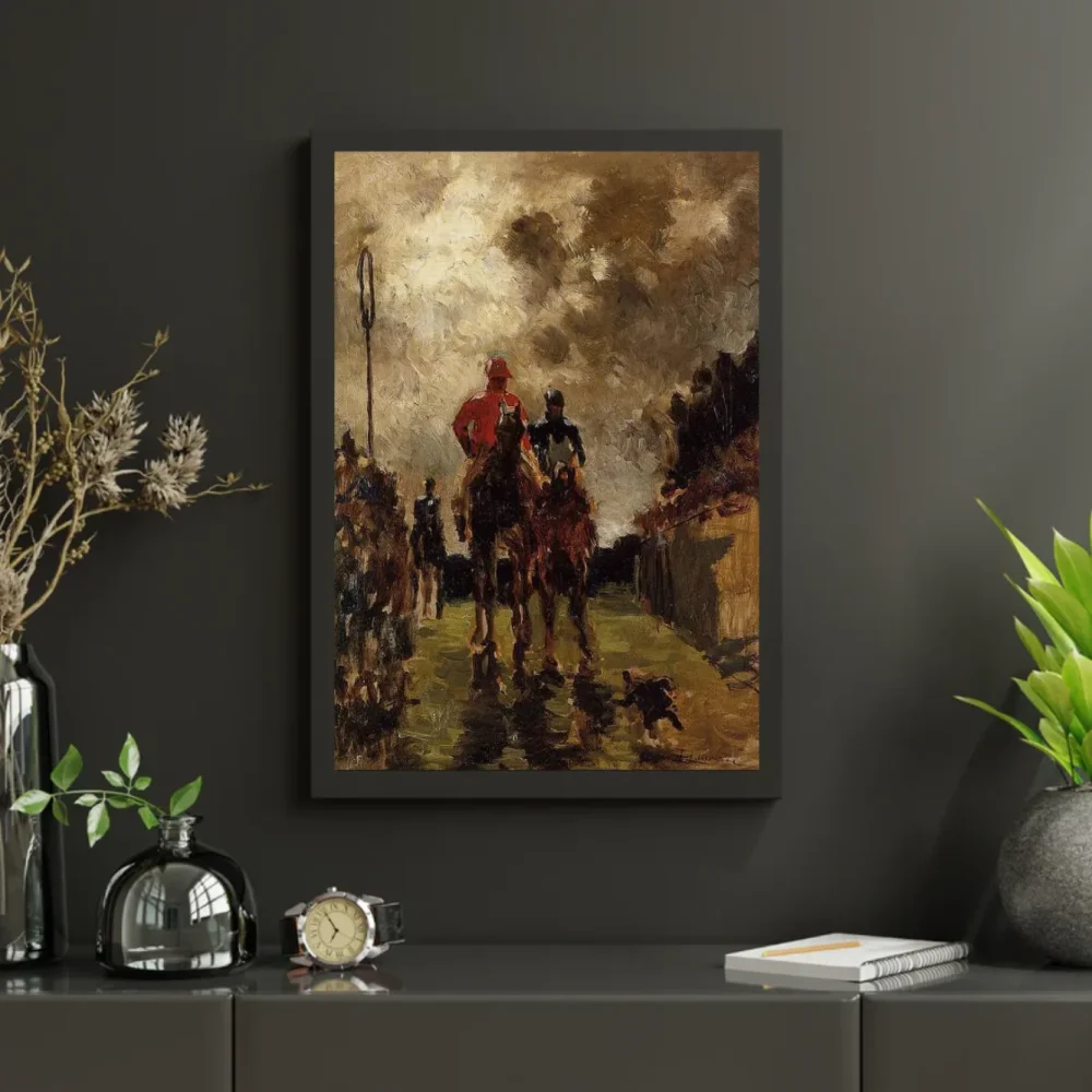Pintar por números Jockeys - Henri de Toulouse-Lautrec – foto 3