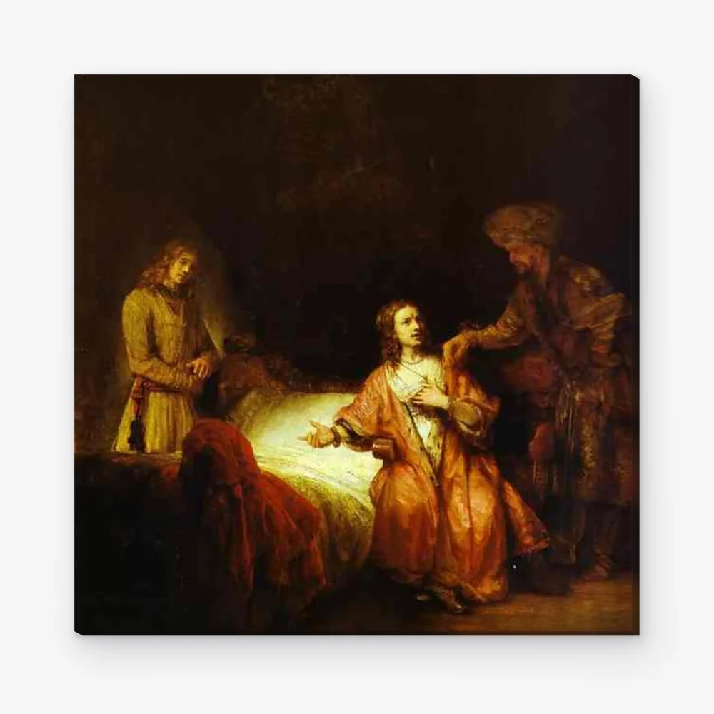 Pintar por Números - José acusado por la mujer de Putifar