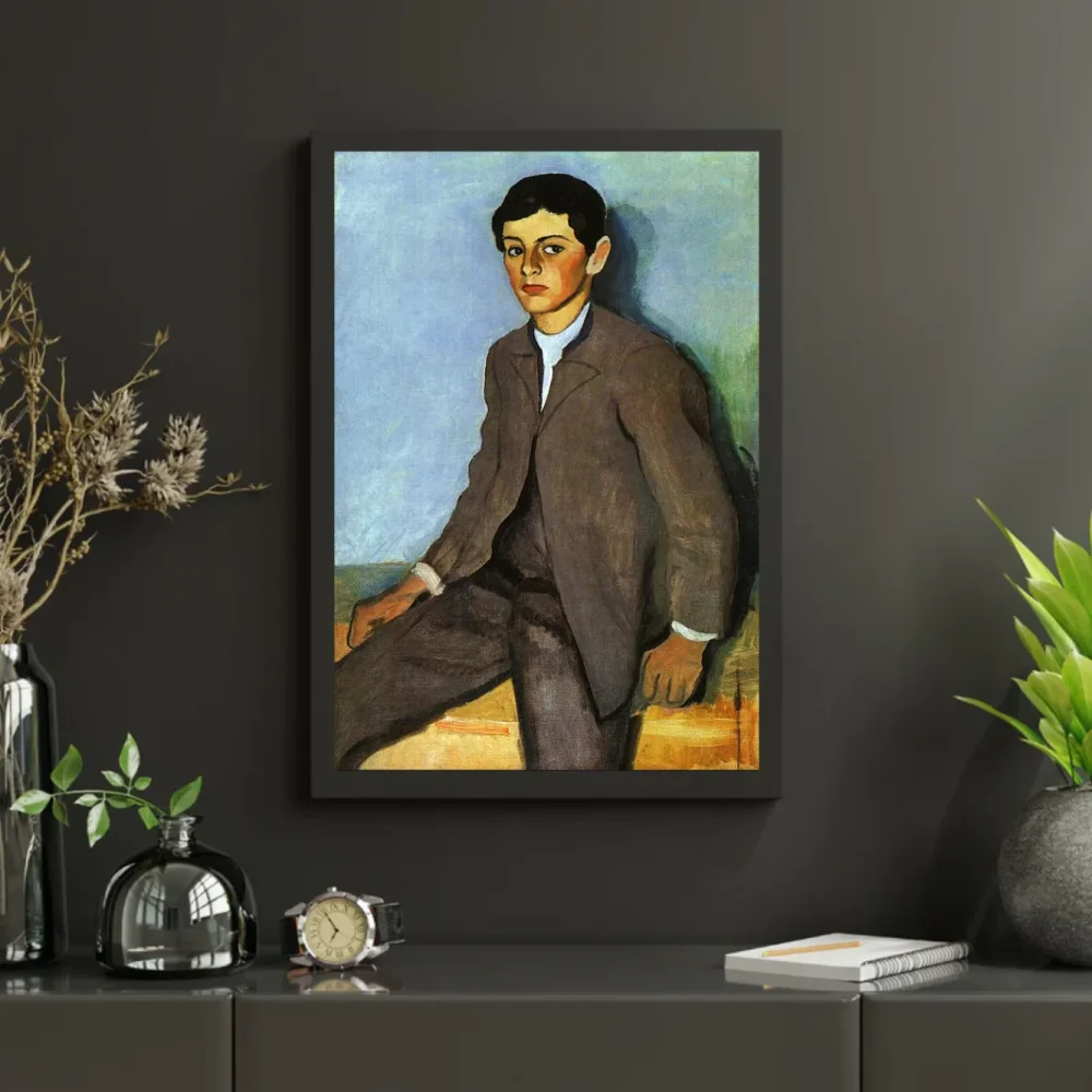 Pintar por números Joven campesino de Tegernsee – foto 3