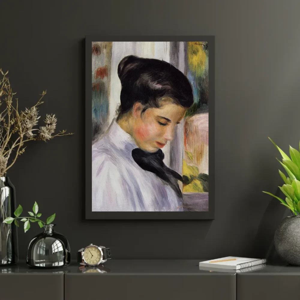 Pintar por números Joven de perfil – foto 3