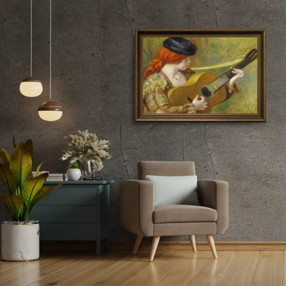 Pintar por números Joven española con guitarra – foto 2