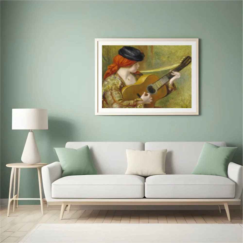 Pintar por números Joven española con guitarra – foto 4