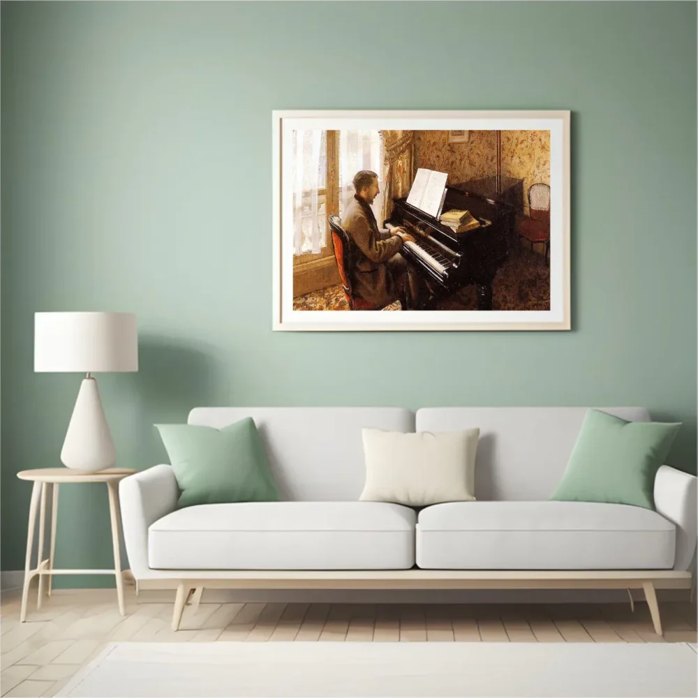 Pintar por números Joven tocando el piano – foto 4