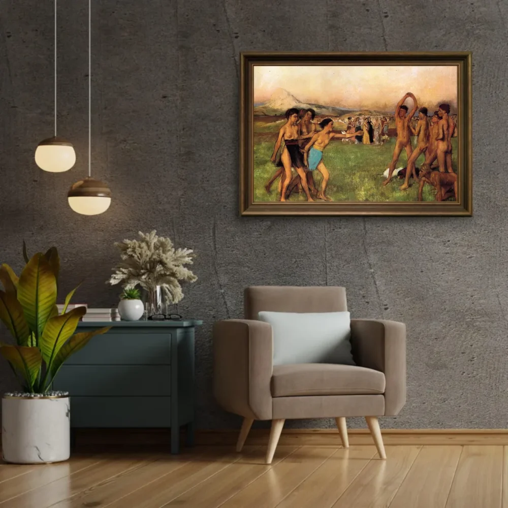 Pintar por números Jóvenes espartanos – foto 2