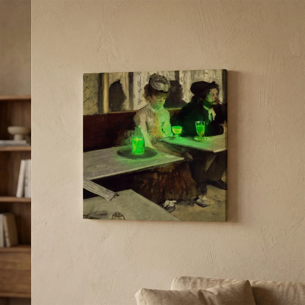 Pintar por números La absenta con luz de neón – foto 3