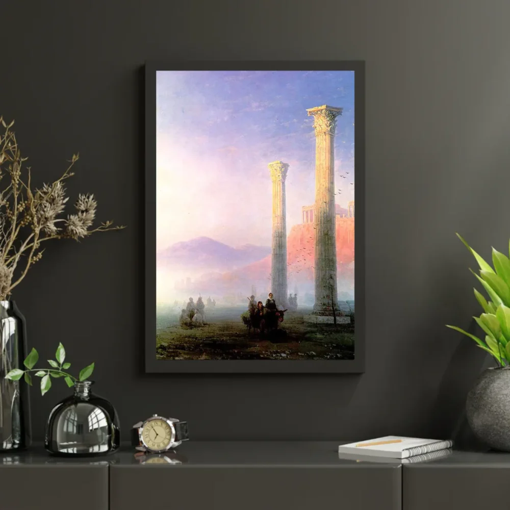 Pintar por números La Acrópolis de Atenas - Iván Aivazovski – foto 3