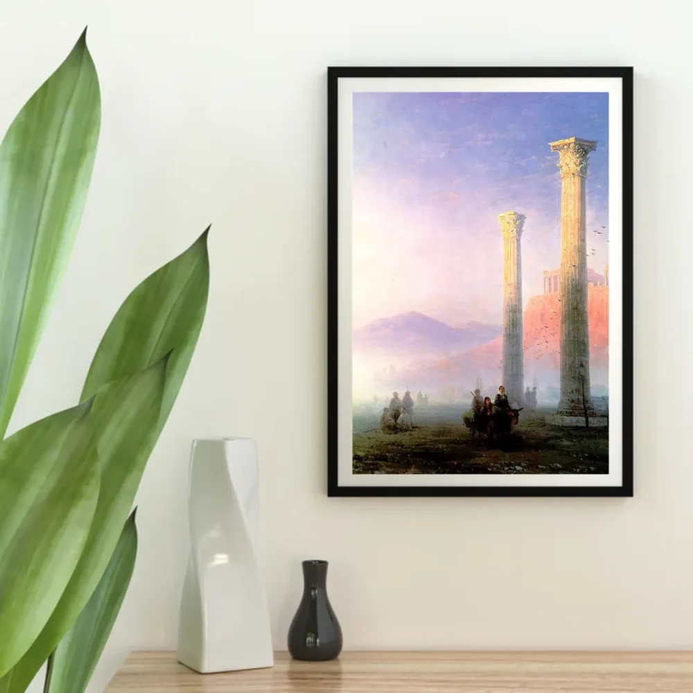 Pintar por números La Acrópolis de Atenas - Iván Aivazovski – foto 4