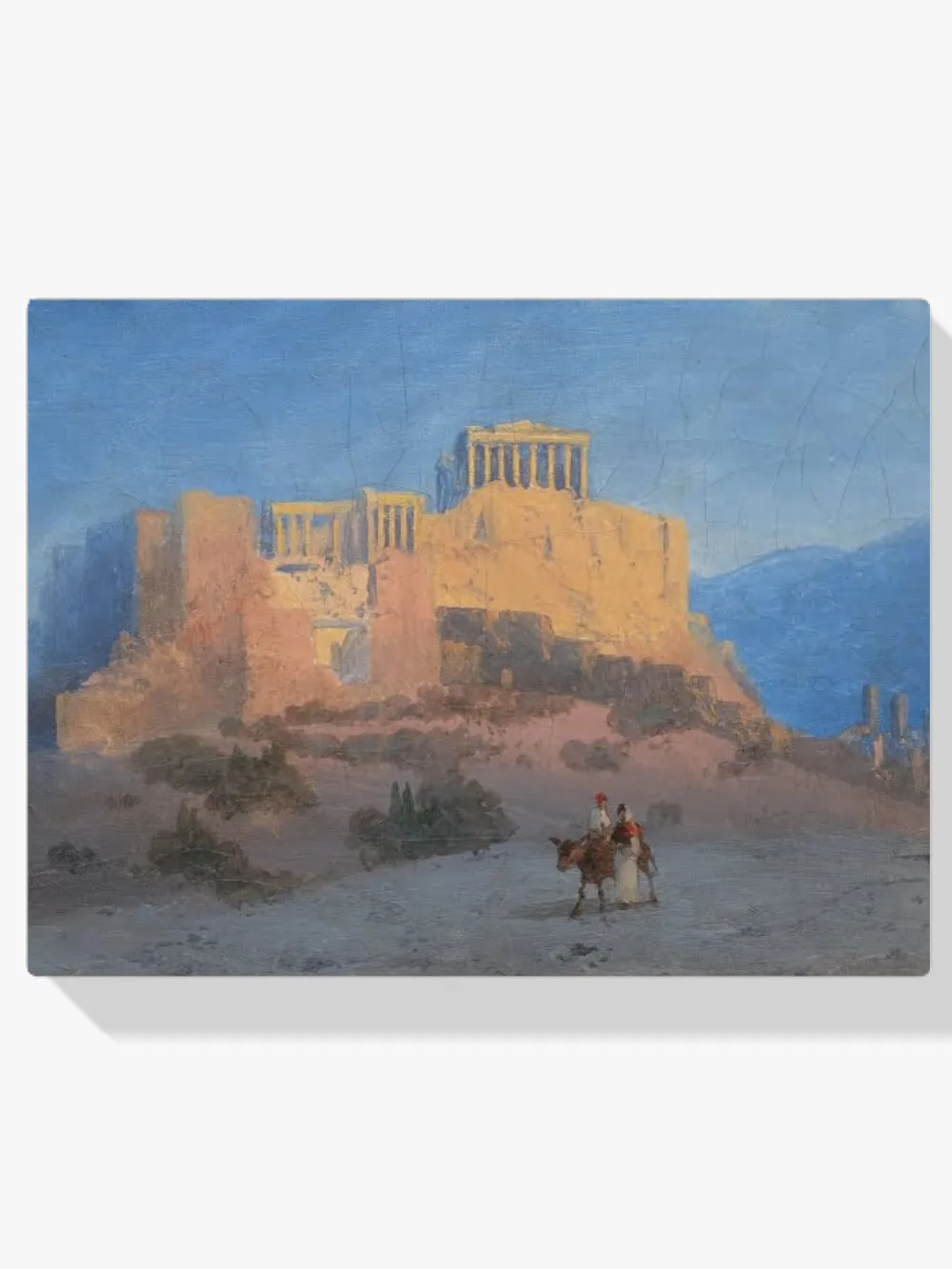 Pintar por números La Acrópolis de Atenas