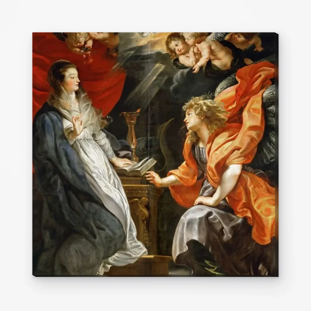 Pintar por Números - La Anunciación - Peter Paul Rubens