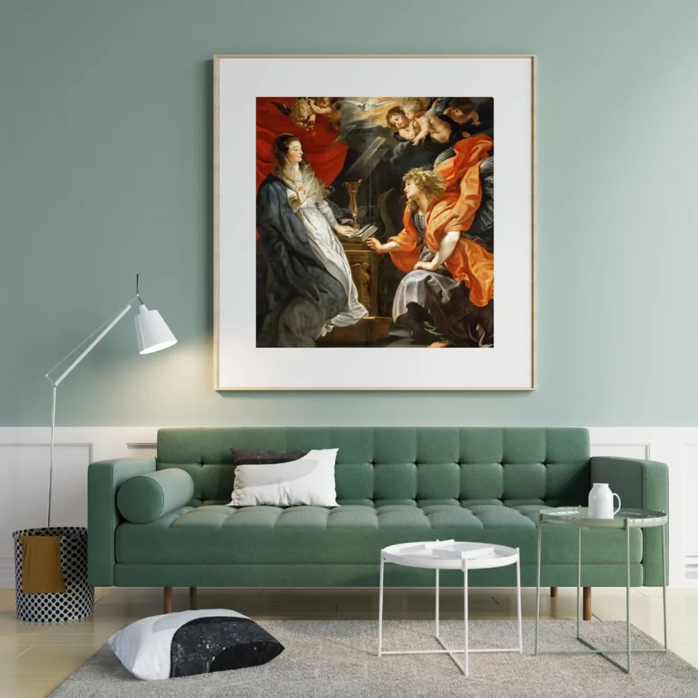 Pintar por números La Anunciación - Peter Paul Rubens – foto 3