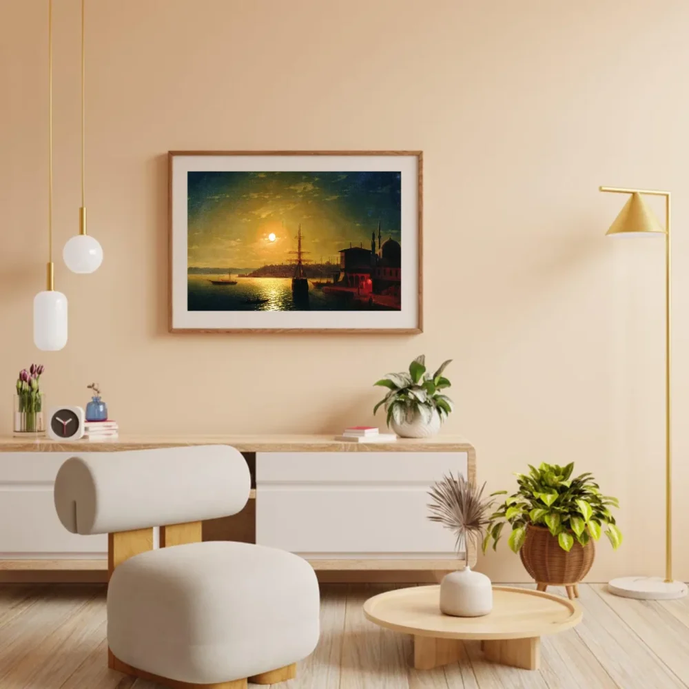 Pintar por números La bahía del Cuerno de Oro, Turquía – foto 3