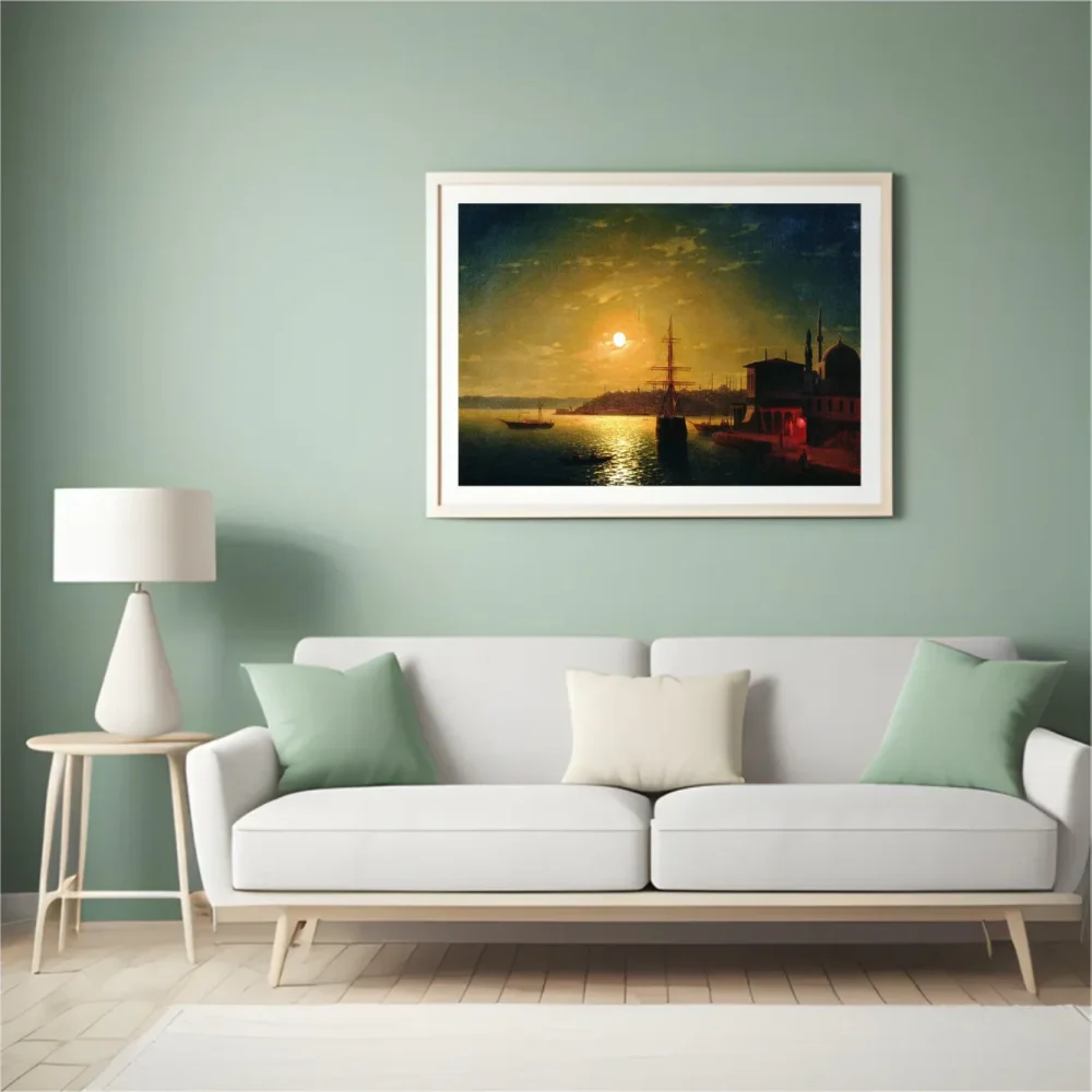 Pintar por números La bahía del Cuerno de Oro, Turquía – foto 4