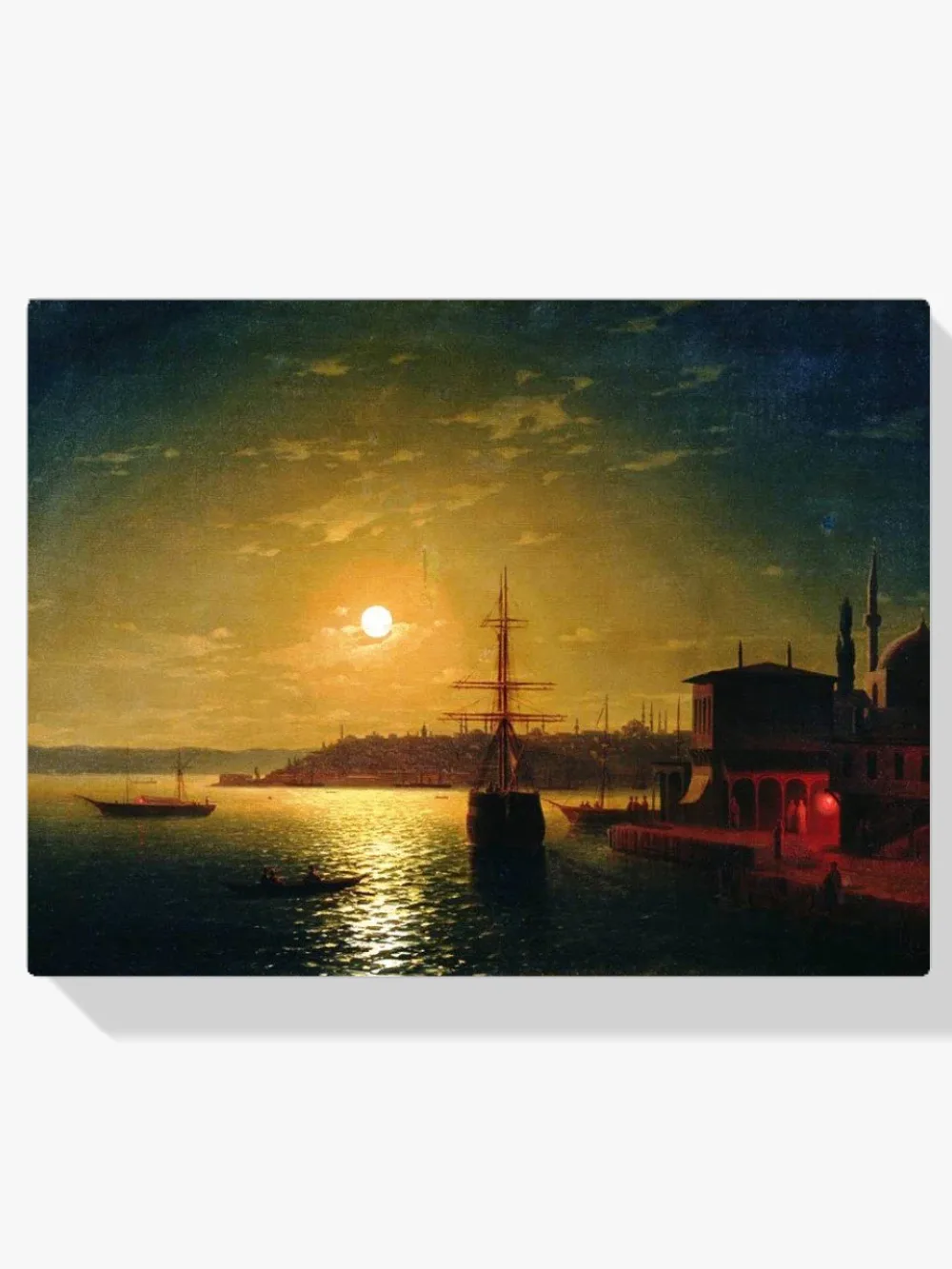 Pintar por números La bahía del Cuerno de Oro, Turquía