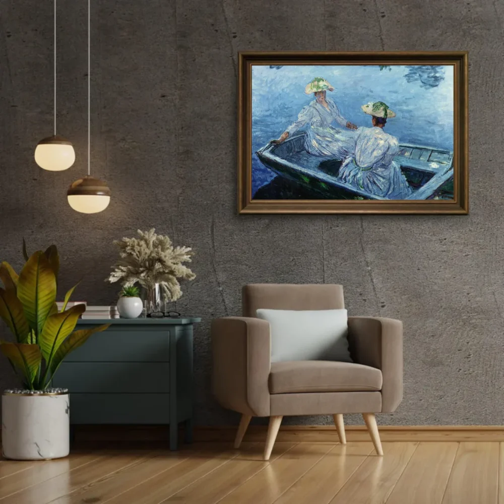 Pintar por números La barca azul – foto 2