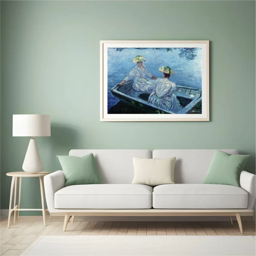 Pintar por números La barca azul – foto 4