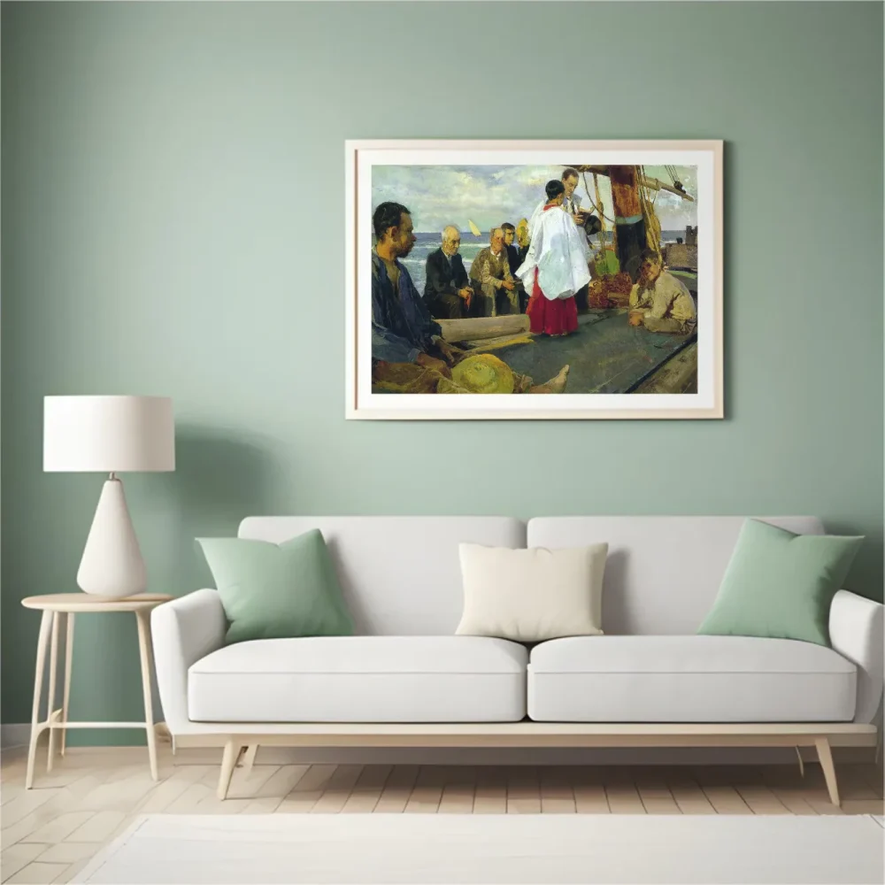 Pintar por números La bendición de la barca – foto 4