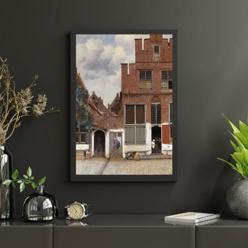 Pintar por números La callejuela de Delft – foto 3