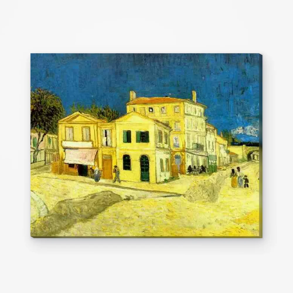 Pintar por Números - La casa amarilla en Arles