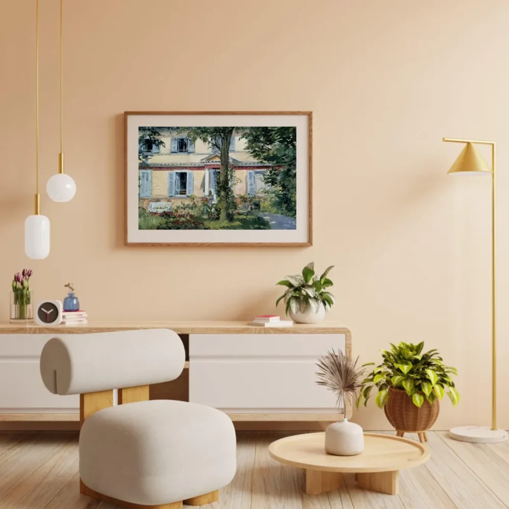 Pintar por números La casa de Rueil – foto 3