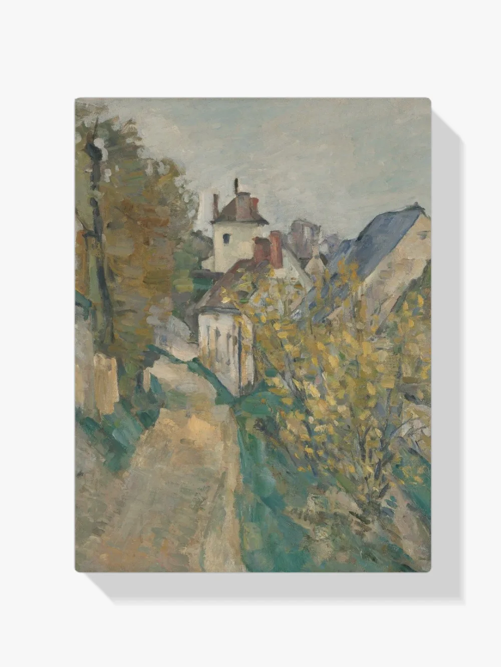 Pintar por números La casa del doctor Gachet en Auvers-sur-Oise