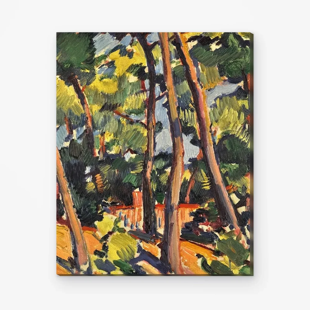 Pintar por Números - La casa en el bosque
