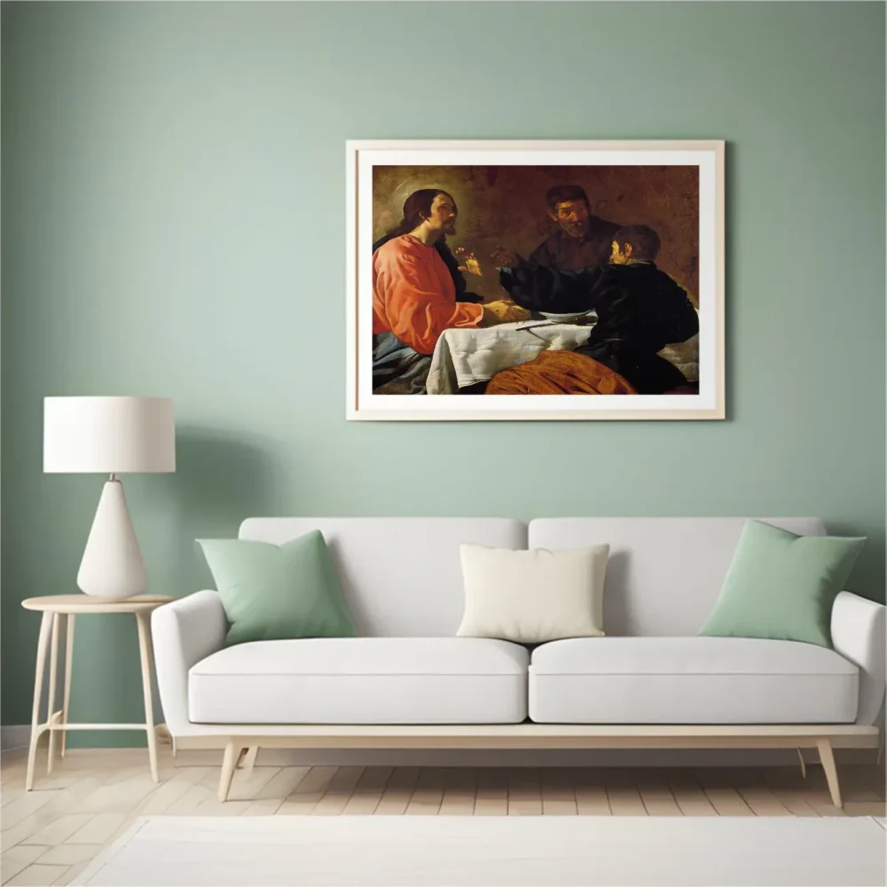 Pintar por números La cena de Emaús - Diego Velázquez – foto 4