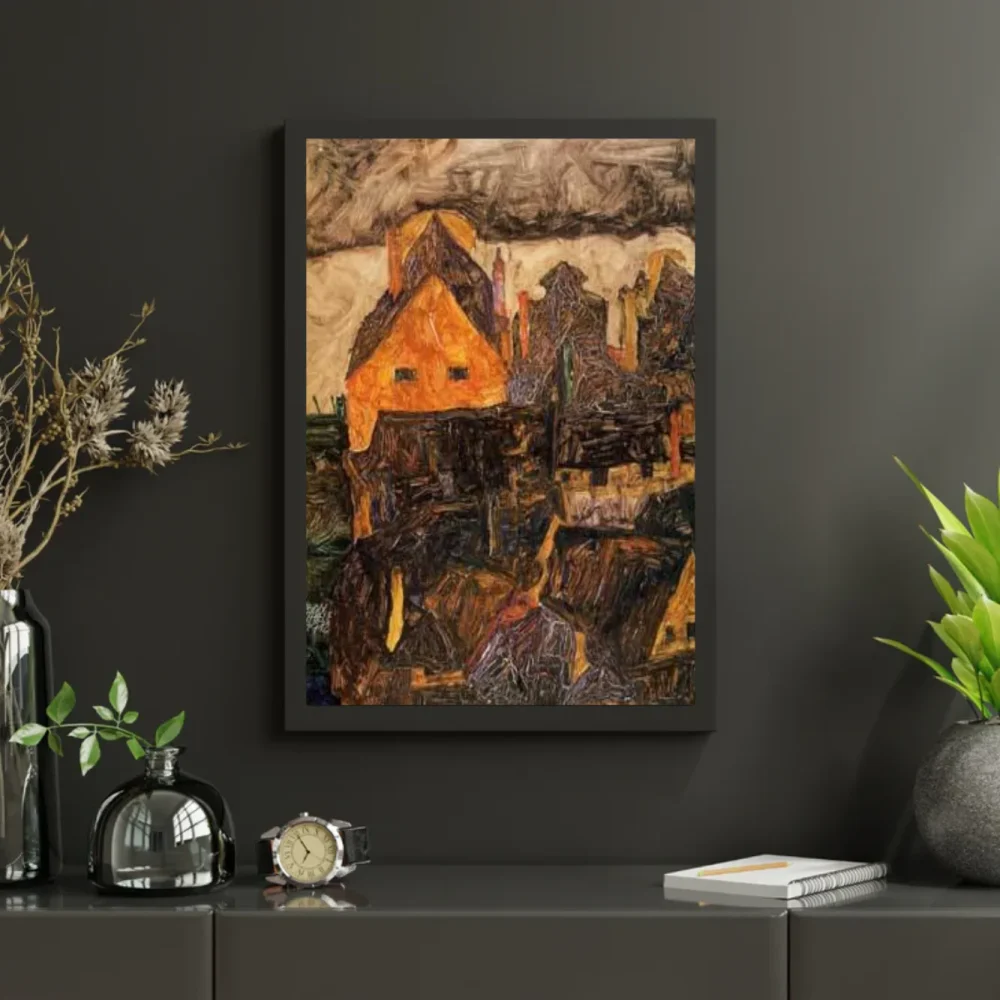 Pintar por números La ciudad vieja I o Ciudad muerta V – foto 3