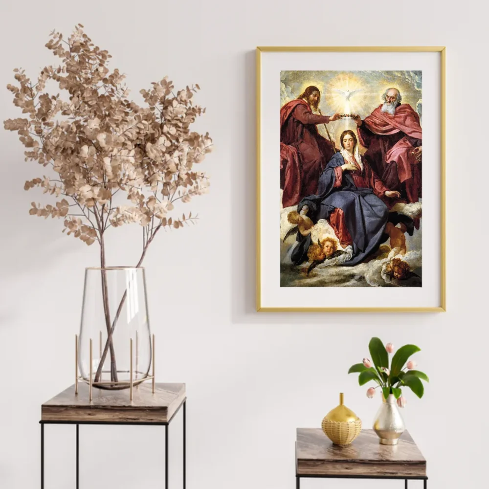 Pintar por números La coronación de la Virgen – foto 2
