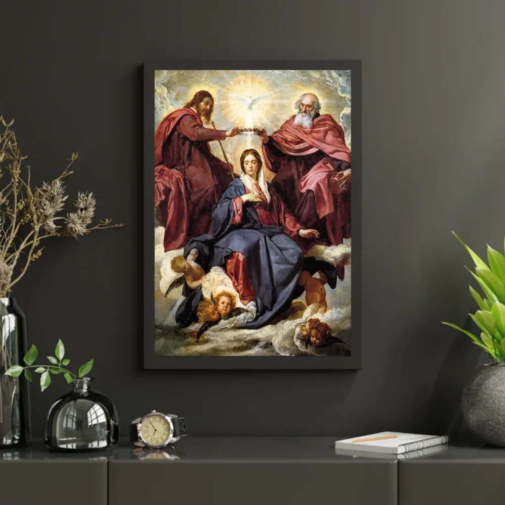 Pintar por números La coronación de la Virgen – foto 3