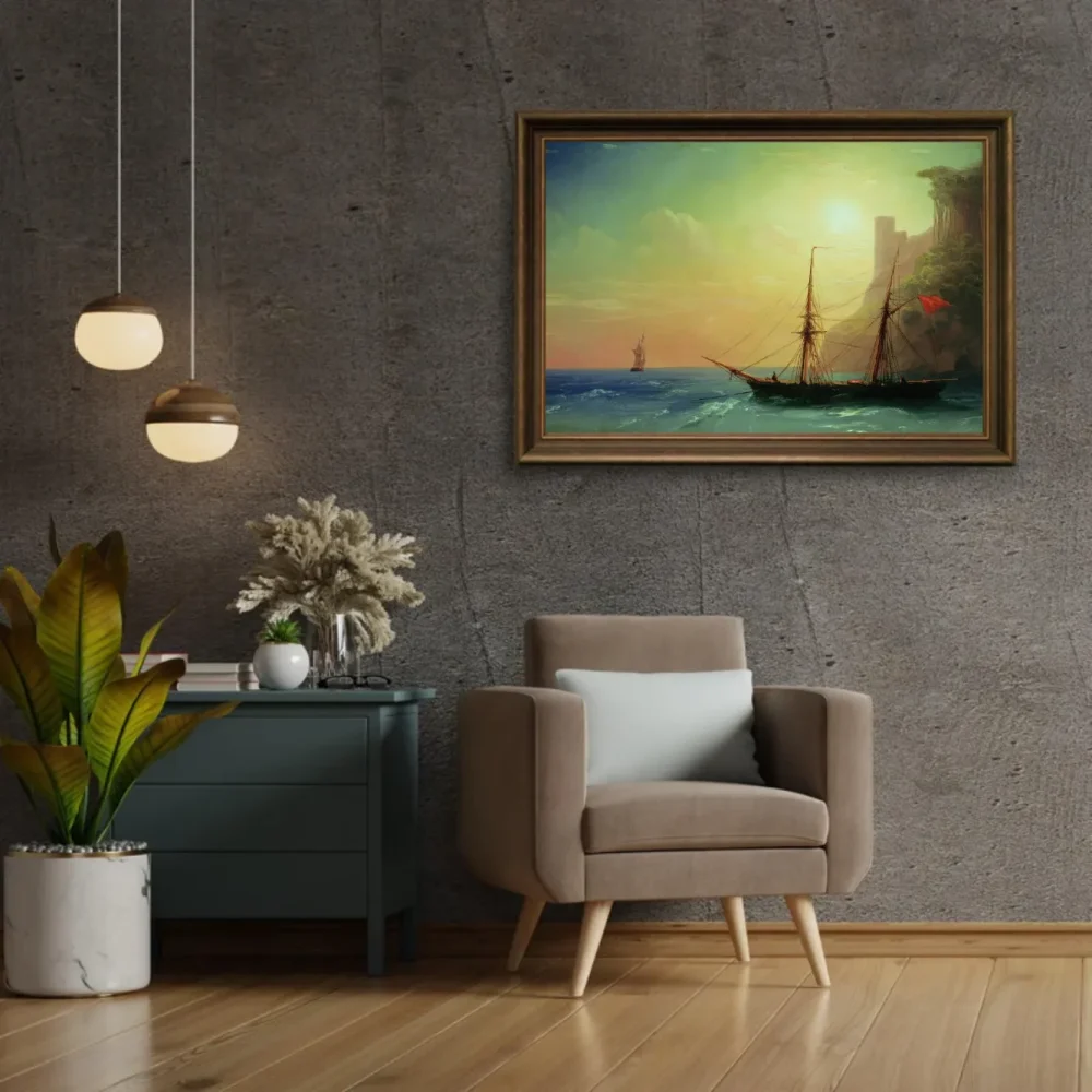 Pintar por números La costa - Iván Aivazovski – foto 2