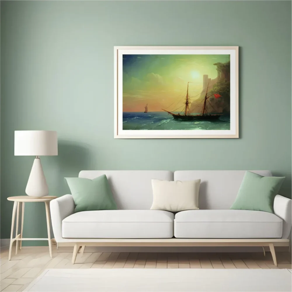 Pintar por números La costa - Iván Aivazovski – foto 4