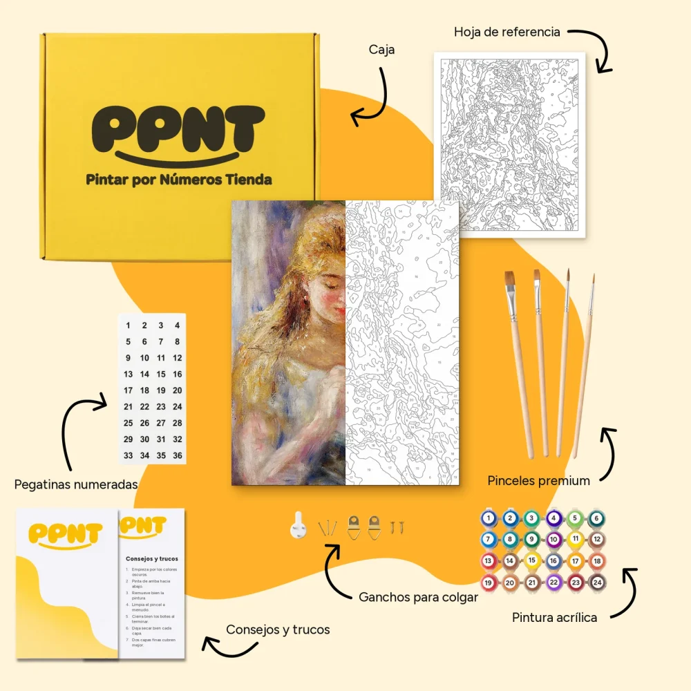 Pintar por Números - La costurera